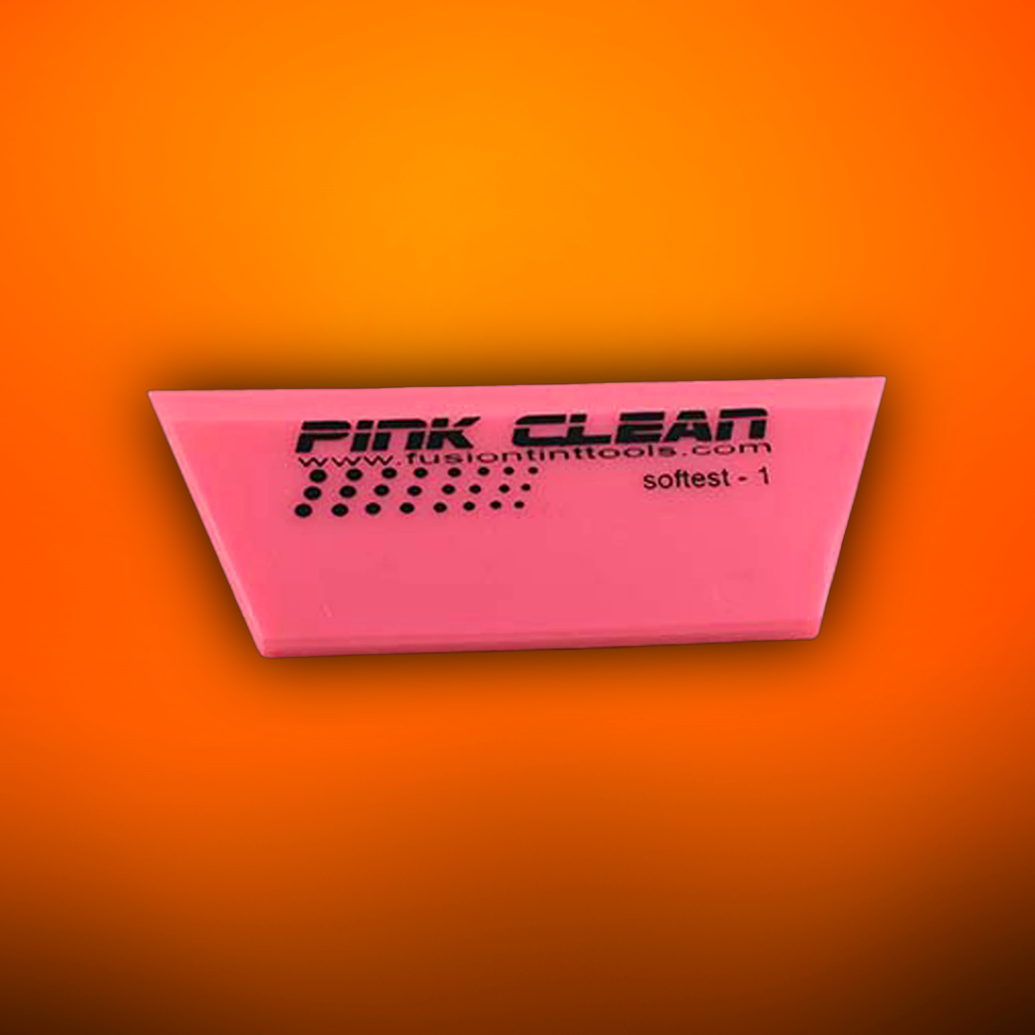5” PINK CLEAN CROPPED SQUEEGEE BLADE Geoshield Window Films